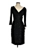 Kay Unger Black Cocktail Dress Size 6 - photo 1
