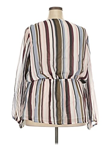 Lane Bryant Long Sleeve Blouse (view 2)
