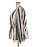 Lane Bryant 100% Polyester Stripes Ivory Long Sleeve Blouse Size 20 - photo 5