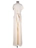 Gal Meets Glam 100% Polyester Ivory Jumpsuit Size 4 - photo 2