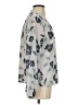 Ann Taylor Factory 100% Polyester Silver 3/4 Sleeve Blouse Size XS - photo 4
