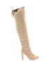 Wild Diva Tan Boots Size 10 - photo 1