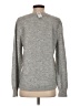 Ann Taylor LOFT Metallic Silver Pullover Sweater Size M - photo 2