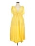 NYC 100% Polyester Yellow Casual Dress Size 2X - photo 1