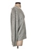 Ann Taylor LOFT Metallic Silver Pullover Sweater Size M - photo 4
