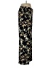 Lands' End 100% Polyester Floral Black Casual Pants Size 10 - photo 4