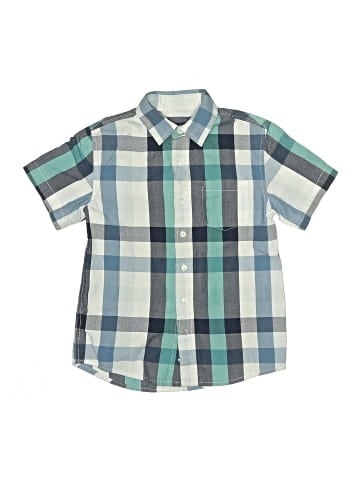 Basic Editions Short Sleeve Button-Down Shirt (view 1)
