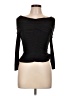 Naked Wardrobe Black 3/4 Sleeve Top Size L - photo 1