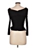 Naked Wardrobe Black 3/4 Sleeve Top Size L - photo 2