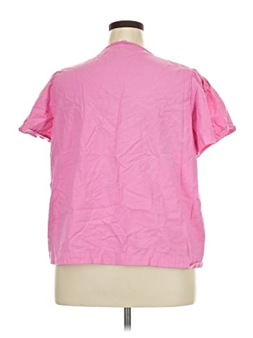 Crown & Ivy Short Sleeve Blouse (view 2)