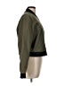 Express Solid Green Jacket Size L - photo 4