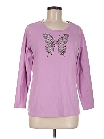Quacker Factory Long Sleeve Top (view 1)