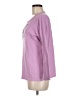 Quacker Factory Purple Long Sleeve Top Size M - photo 5