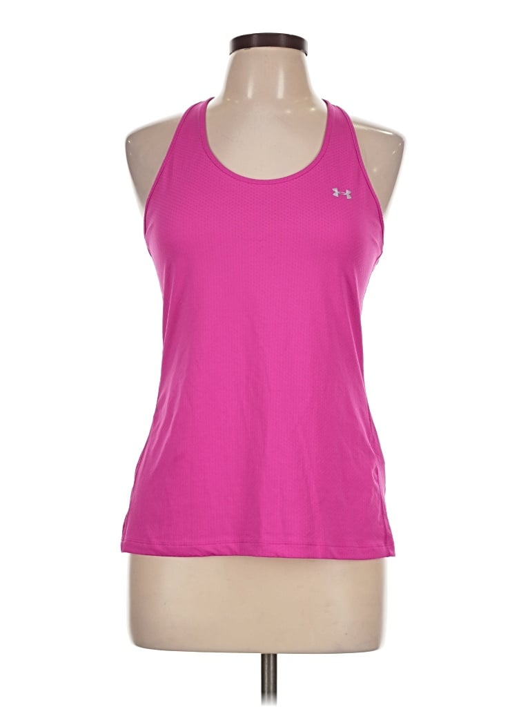 Pre-owned Under Armour Active Tank Top In Pink