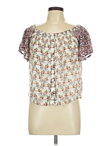 Patrons of Peace Short Sleeve Blouse (view 1)