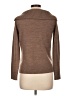 Ann Taylor 100% Wool Brown Wool Pullover Sweater Size L (petite) - photo 2