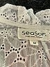 Assorted Brands 100% Cotton Ivory Short Sleeve Blouse Size M - photo 7