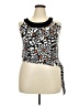 Apt. 9 Black Sleeveless Blouse Size M (petite) - photo 1