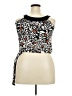 Apt. 9 Black Sleeveless Blouse Size M (petite) - photo 2