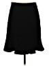 Etcetera Solid Black Casual Skirt Size 4 - photo 2