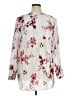 J.Jill Floral Ivory 3/4 Sleeve Blouse Size XL - photo 2