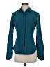 REI 100% Polyester Teal Long Sleeve Blouse Size XS - photo 1
