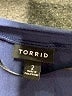 Torrid Blue Long Sleeve Top Size 2X Plus (2) - photo 7