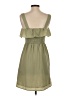 Gilli 100% Polyester Solid Green Casual Dress Size S - photo 2