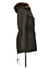 Aqua 100% Polyester Green Coat Size M - photo 4
