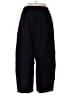 OZMA 100% Cotton Solid Black Casual Pants Size 1X - photo 2