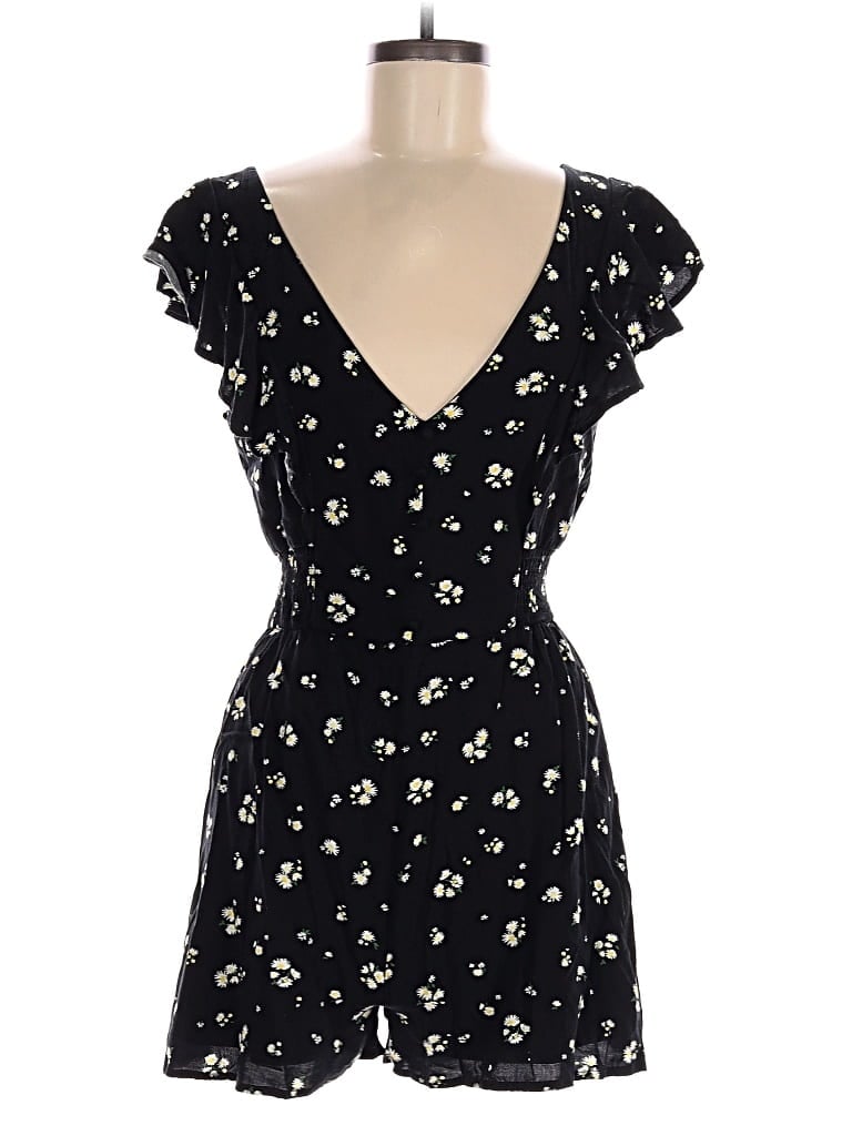 Pre-owned Mi Ami Romper In Black