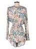 Raga 100% Viscose Floral Gray Romper Size S - photo 2