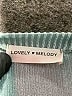 Lovely Melody Teal Pullover Sweater Size L - photo 7