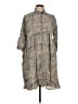 Assorted Brands Paisley Gray Casual Dress Size L - photo 1