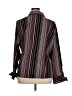 Ashley Stewart Stripes Black Long Sleeve Blouse Size 16 Plus - photo 2