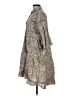 Assorted Brands Paisley Gray Casual Dress Size L - photo 5