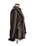 Ashley Stewart Stripes Black Long Sleeve Blouse Size 16 Plus - photo 4