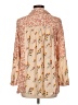 Jane and Delancey 100% Rayon Floral Orange 3/4 Sleeve Blouse Size L - photo 2