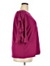 Bold Elements Burgundy 3/4 Sleeve Top Size 2X - photo 4