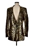 ASOS Animal Print Gold Blazer Size EU 40 / US 10 - photo 1