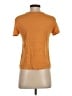 A.L.C. 100% Linen Orange Short Sleeve Top Size S - photo 2
