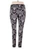Eye Candy Paisley Gray Active Pants Size 2X - photo 2