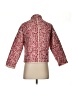 Fashion 100% Polyester Paisley Red Jacket Size XXS (estimated) - photo 2