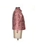Fashion 100% Polyester Paisley Red Jacket Size XXS (estimated) - photo 4