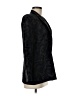 Mary Ann Restivo 100% Wool Paisley Black Wool Blazer Size 6 - photo 4