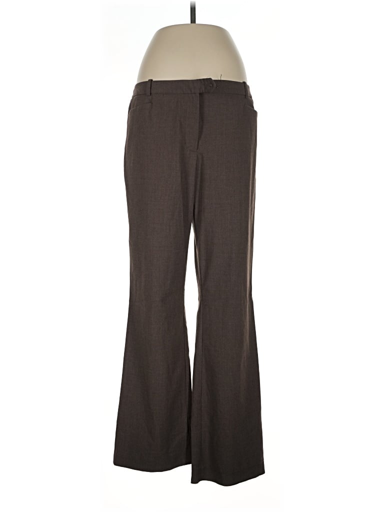 Pre-owned Calvin Klein Dress Pants In Brown