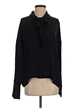 Joie Long Sleeve Silk Top (view 1)