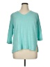 Chico's 100% Linen Teal Pullover Sweater Size XL (3) - photo 1