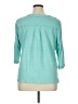 Chico's 100% Linen Teal Pullover Sweater Size XL (3) - photo 2