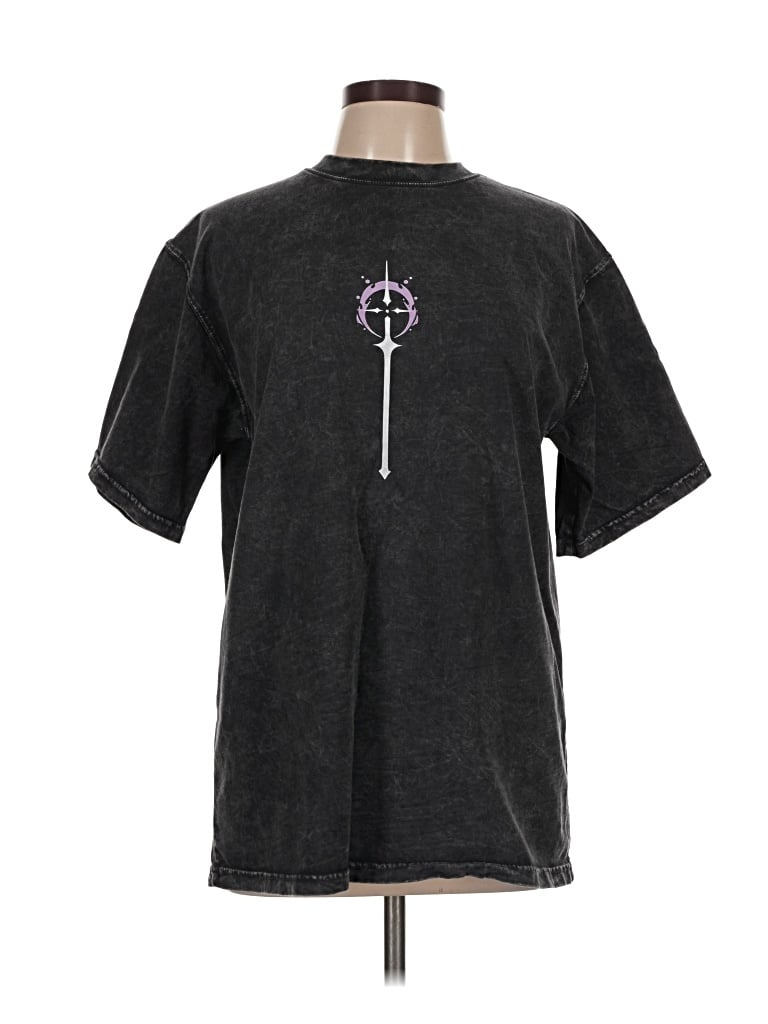 Pre-owned Assorted Brands Short Sleeve T-shirt In Black
